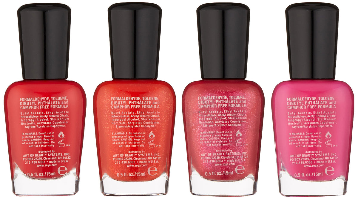 ZOYA Spreading Cheer quad packaging shown, ideal gift option