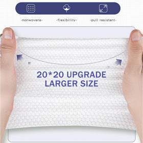ZPCO Lint-Free Facial Tissue Absorbent helps reliably remove oil and residue.