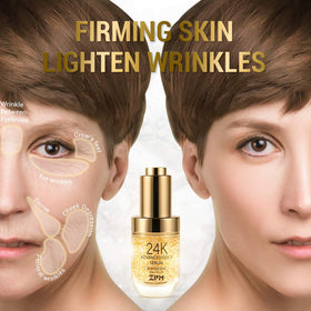 ZPM 24K Gold Serum premium packaging evokes luxury skincare.