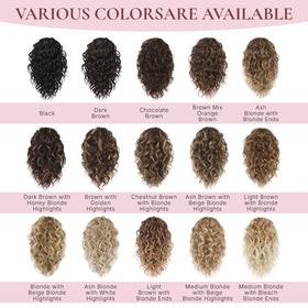 ZQIAN BEAUTY durable synthetic ponytail for special occasions