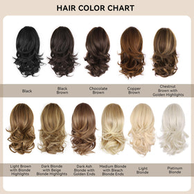 ZQIAN BEAUTY detangling tips help prevent tangles and keep shine.