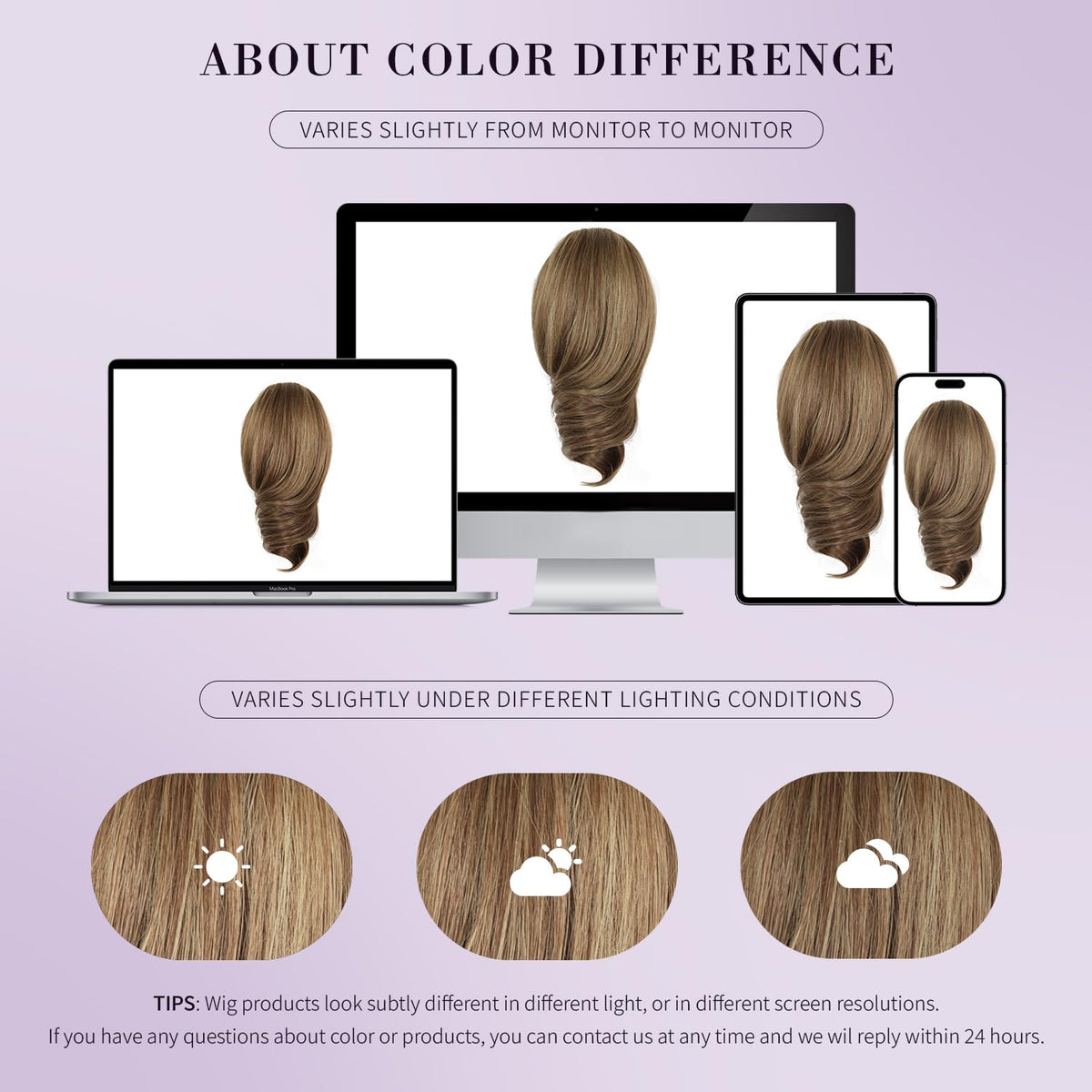 ZQIAN BEAUTY care tips for detangling the ponytail