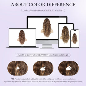 ZQIAN BEAUTY versatile ponytail for parties and weddings.