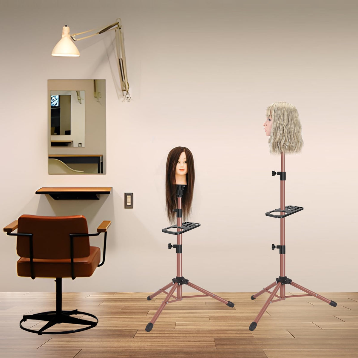 ZQIAN BEAUTY training head stand latte suitable for students and professionals.