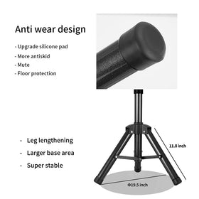 ZQIAN BEAUTY wig stand tripod easy assembly and portable design for home or studio.