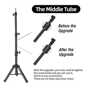 ZQIAN BEAUTY wig stand tripod sturdy metal base stays stable during use.