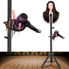 ZQIAN BEAUTY wig stand tripod top metal provides sturdy support for mannequins.