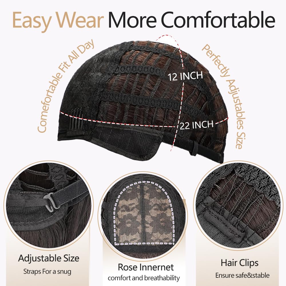 ZRLK wig texture appears fluffy and natural for a full, vibrant look