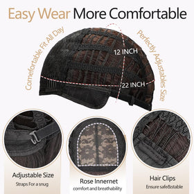 ZRLK wig texture appears fluffy and natural for a full, vibrant look