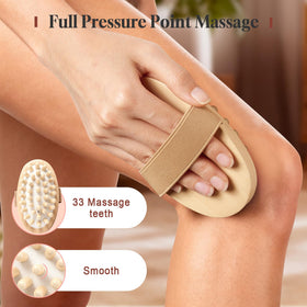 Zrpot Meridian Brush beige used on arms, legs, and back for relaxation