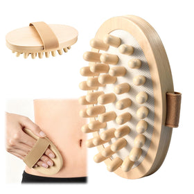 Zrpot Meridian Brush beige unboxing shows a compact body care tool