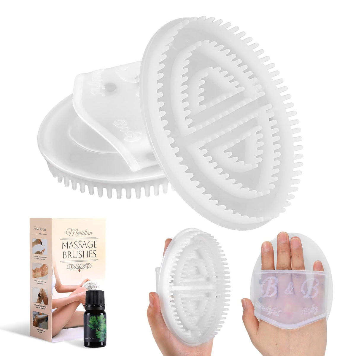 Zrpot Meridian brush for belly fat supports smoother skin and targeted massage.