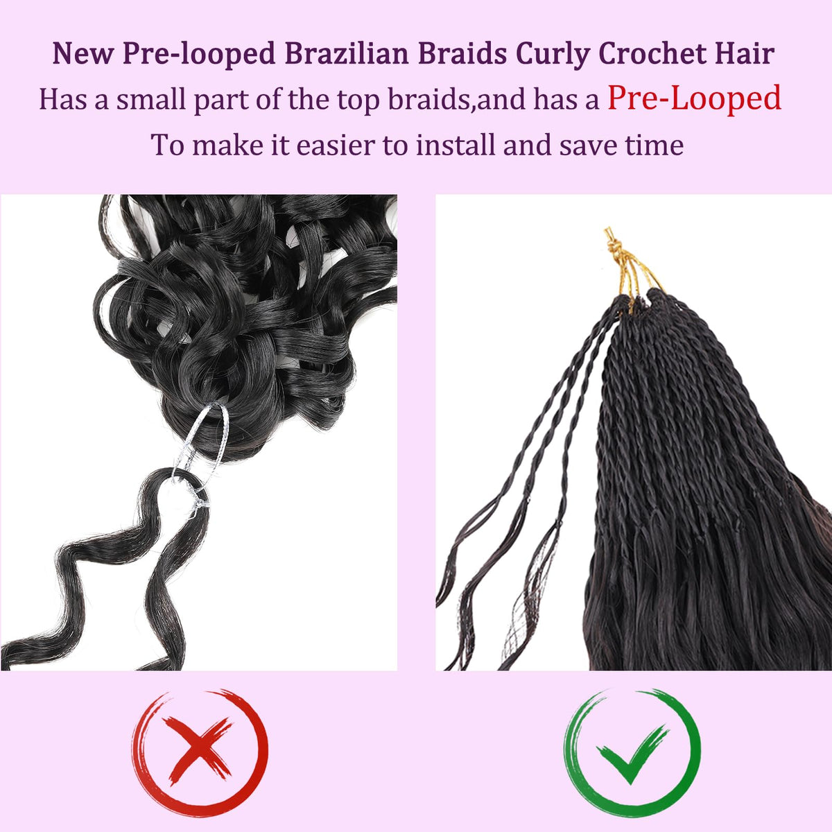 ZRQ Afro kinky curly crochet hair adds voluminous, fluffy fullness.