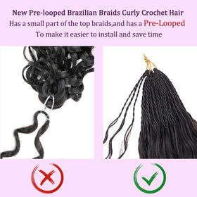 ZRQ Afro kinky curly crochet hair adds voluminous, fluffy fullness.