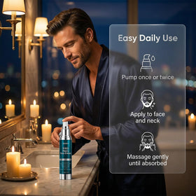 ZRRTXV Face Cream for Men after shaving calming formula for comfort