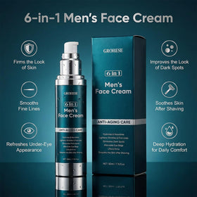 ZRRTXV Face Cream for Men firms and smooths for a rested look