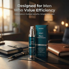 ZRRTXV Face Cream for Men includes niacinamide, hyaluronic acid, and shea butter nourishing skin