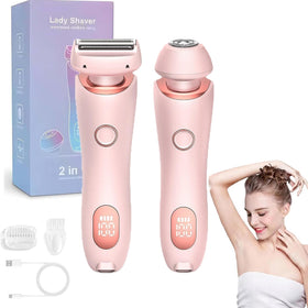 ZRW Livora electric shaver for women with three blades and a floating foil for a close shave