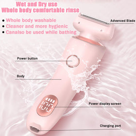 ZRW Livora demonstration of wet and dry shaving in shower or on dry mornings