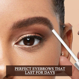 ZSSEMEI brow gel precision applicator for filled, defined brows.