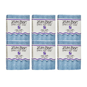 Zum Indigo Wild Goat's Milk Soap Bar sea-salt pack front showing nourishing plant oils.