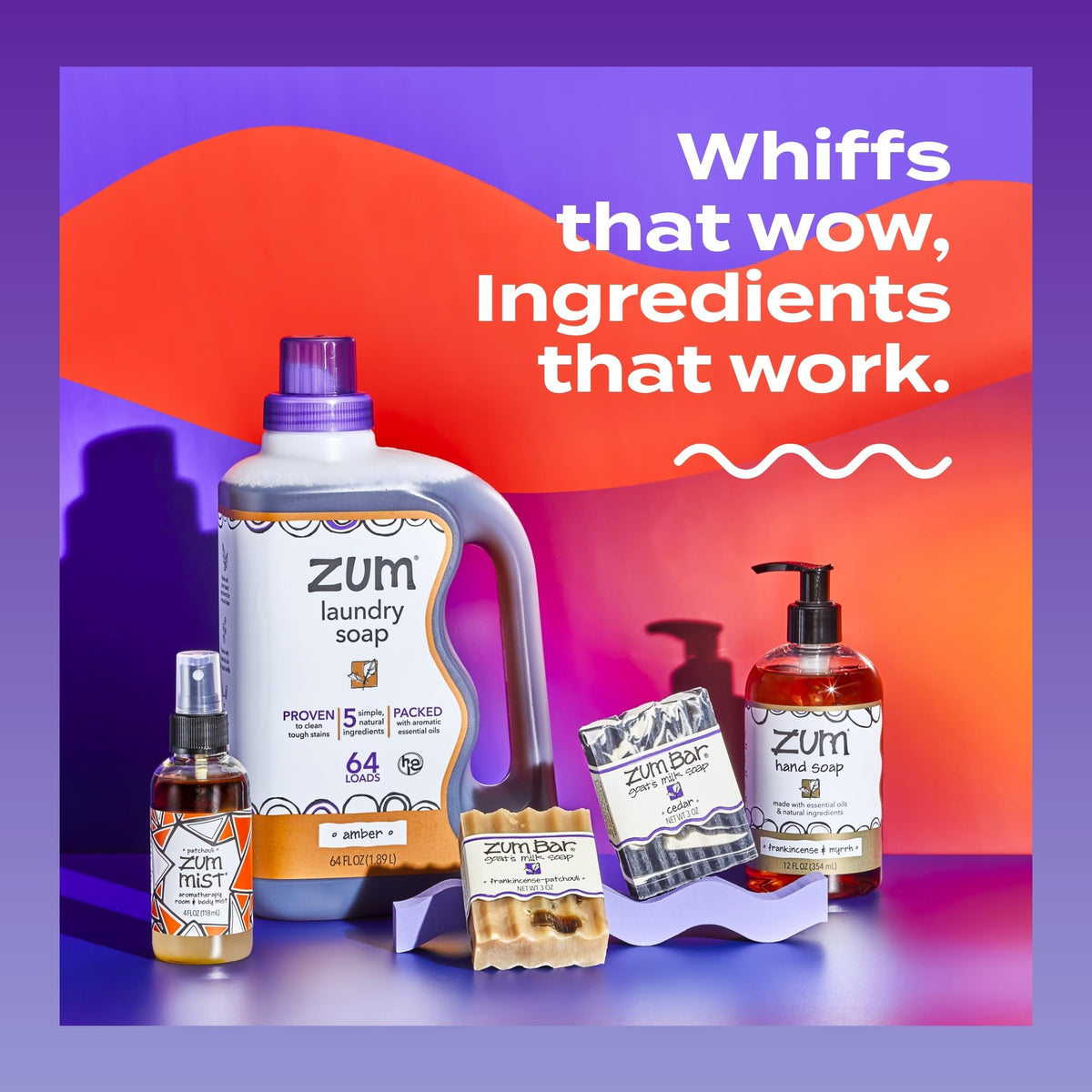 Zum Indigo Wild Goat Milk Soap—natural ingredients for everyday cleansing.