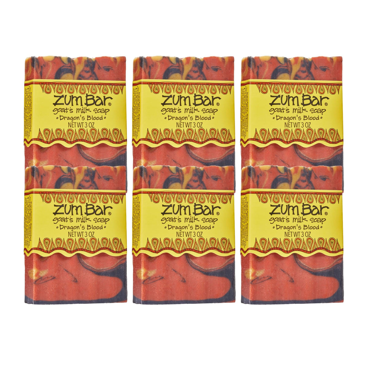 Zum Indigo Wild Goat Milk Soap Bar Dragon's Blood for gentle cleansing.