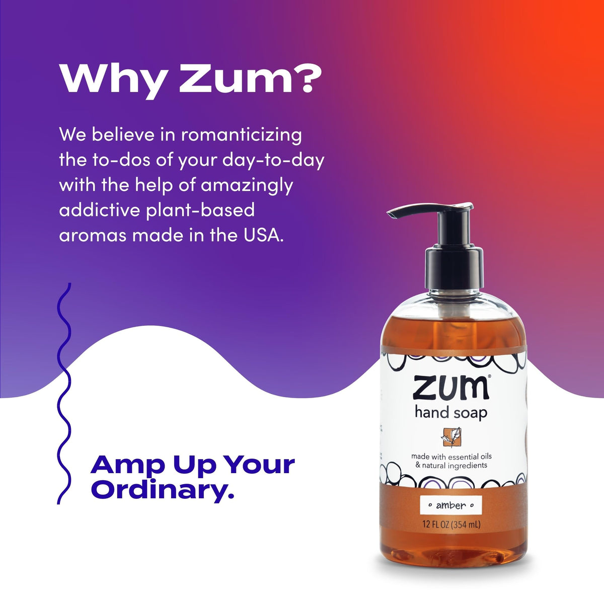 Zum Indigo Wild Hand Soap four-pack front shows value and convenience