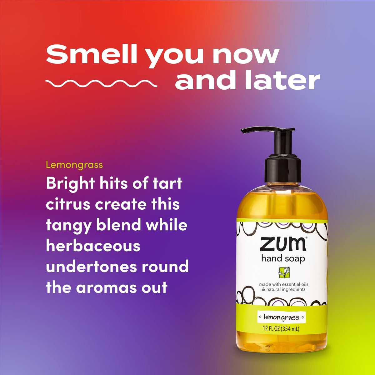 Zum Indigo Wild Hand Soap in kitchen use for everyday cleaning.