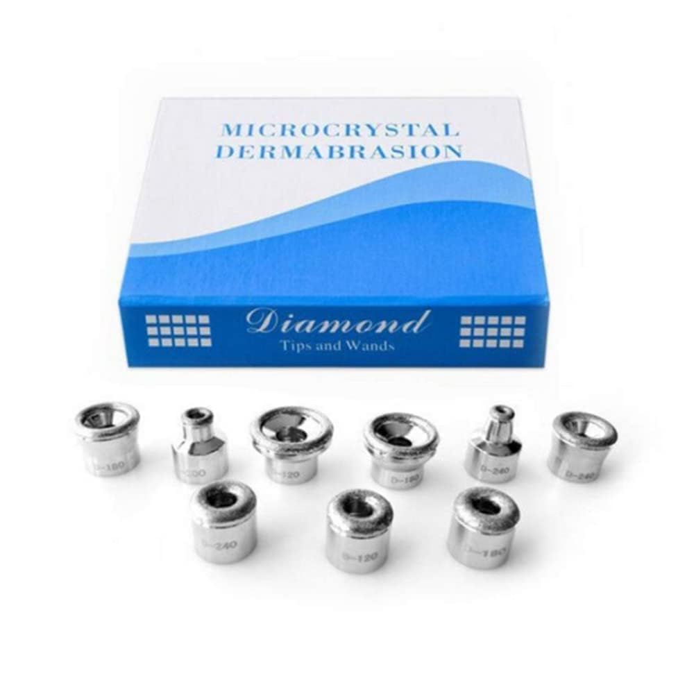 Zuou Diamond Dermabrasion Head closeup for precise exfoliation and smoothing.