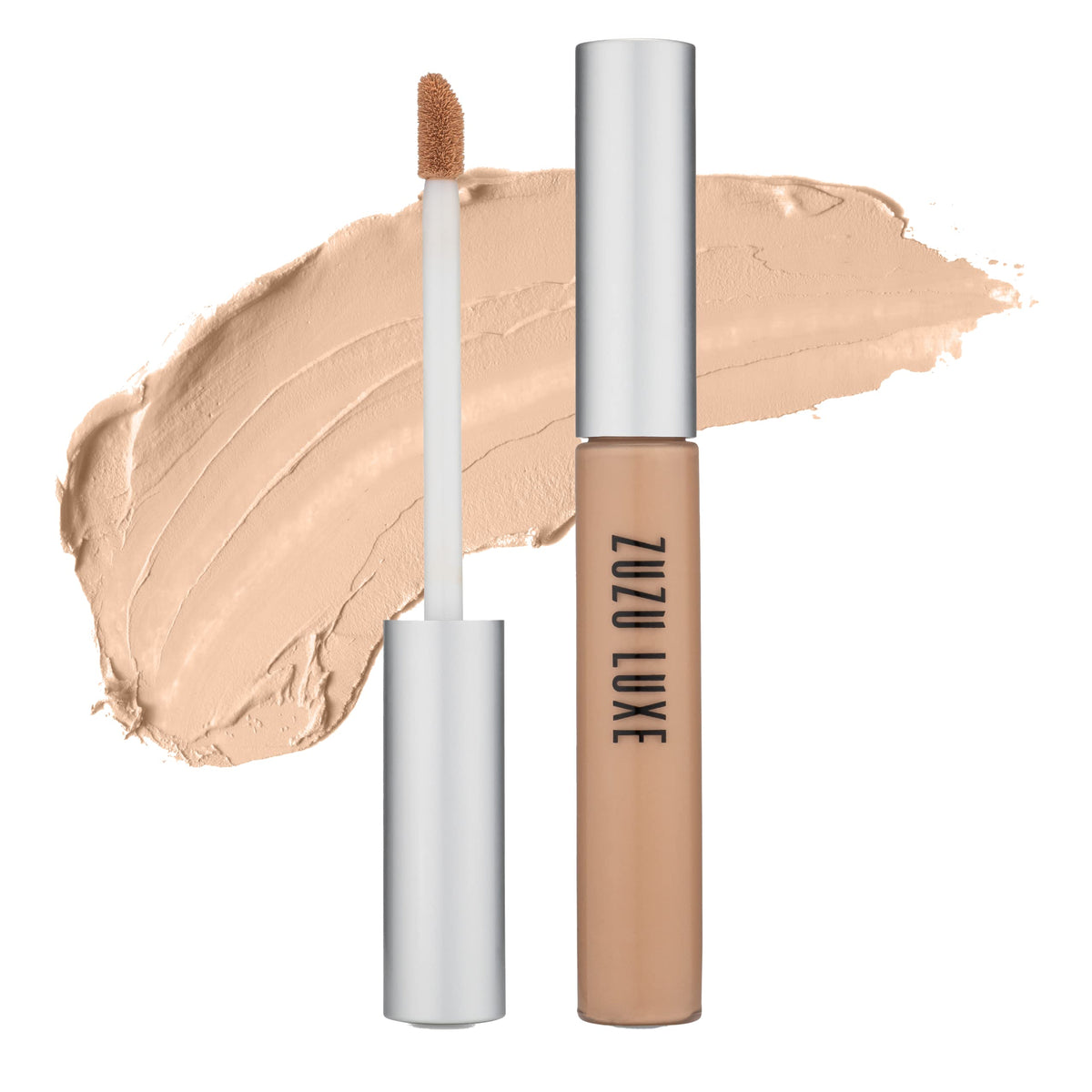 Zuzu Luxe Concealer C-20 packaging close-up with vegan formula.