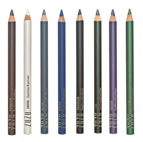 Zuzu Luxe Eye Defining Pencil Tobacco Brown lash-line definition close-up