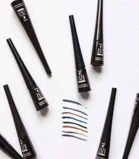 Zuzu Luxe Tuareg eyeliner close-up showing jojoba oil for smooth application