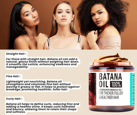 ZVINA Batana Hair Growth Oil dropper on scalp for nourishment