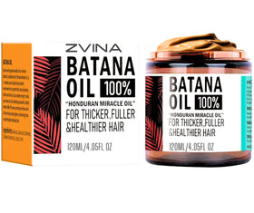 ZVINA Batana Hair Growth Oil on straight hair to reduce frizz