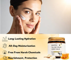 ZVINA shea butter and beeswax layer seals in moisture for lasting hydration.