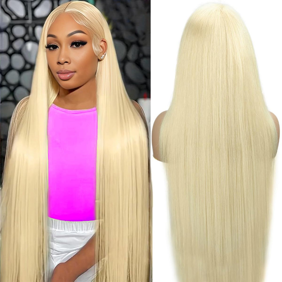 ZWJSH 613 13x6 lace front wig with seamless lace for natural parting