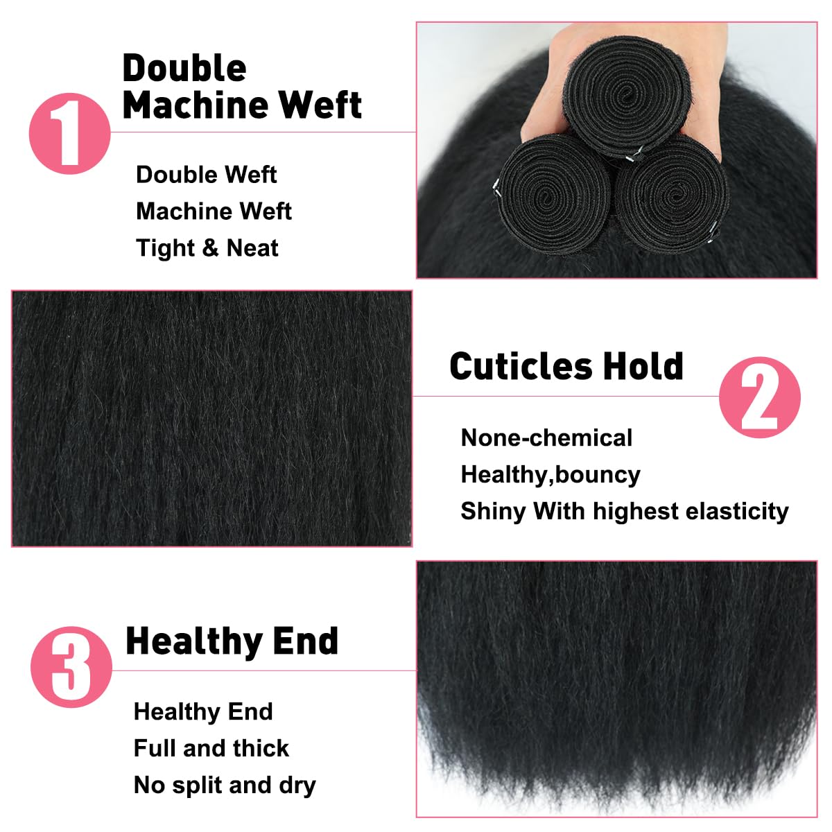 ZWJSH durable double weft reduces shedding and tangles