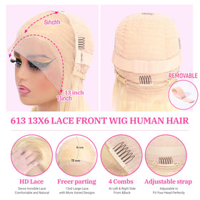 ZyBeidi 613 hair can be dyed to many shades without bleaching first.