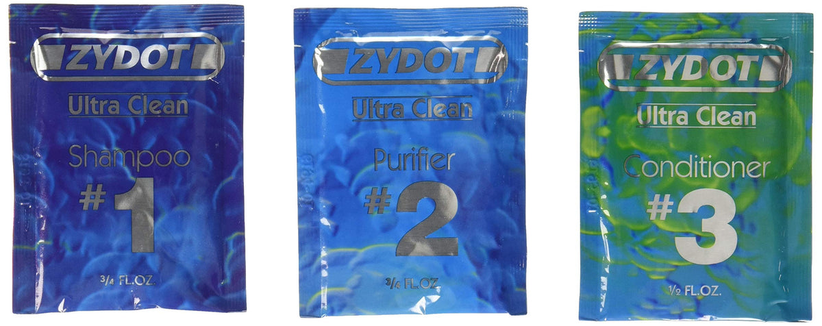 Zydot Ultra Clean Detox Shampoo bottle for refreshed hair and a cleansing routine