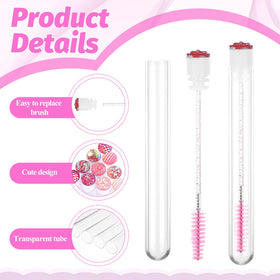 Zyghjort interchangeable wand heads for versatile lash and eyebrow application.