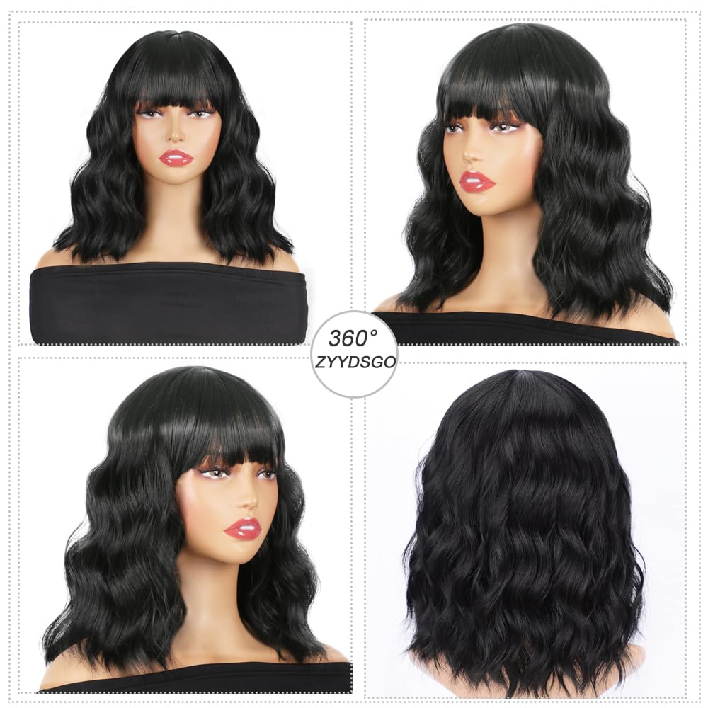 ZYYDSGO shoulder-length bob wig for quick, effortless transformations.