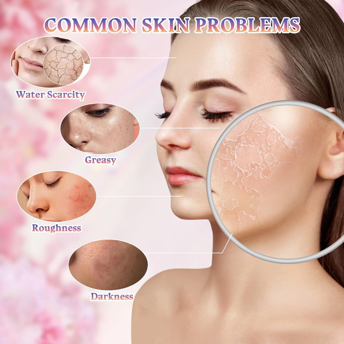 ZZCQzeze Sakura Eye Cream smooths around eyes for daily comfort