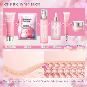 ZZCQzeze Sakura Face Cream provides lasting moisture and glow