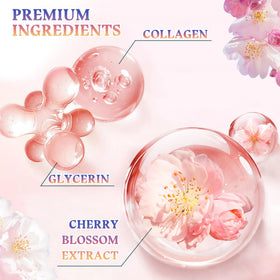ZZCQzeze Sakura Serum Dropper delivers lightweight hydration quickly