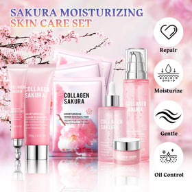 ZZCQzeze Sakura Toner Bottle preps skin without stickiness