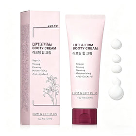 ZZILME B Tight cream jar showing premium packaging and a smooth, hydration-ready formula.