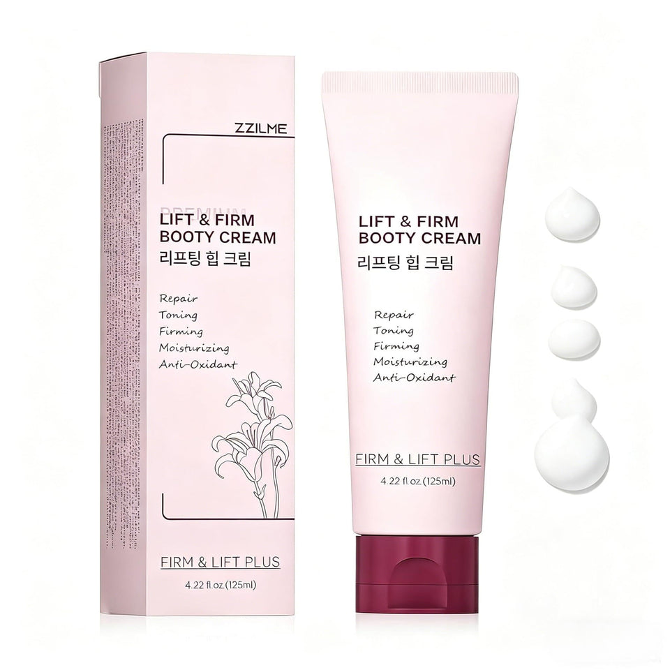 ZZILME B Tight cream jar showing premium packaging and a smooth, hydration-ready formula.