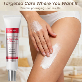 ZZILME elbows and knees brightening area for smoother skin.