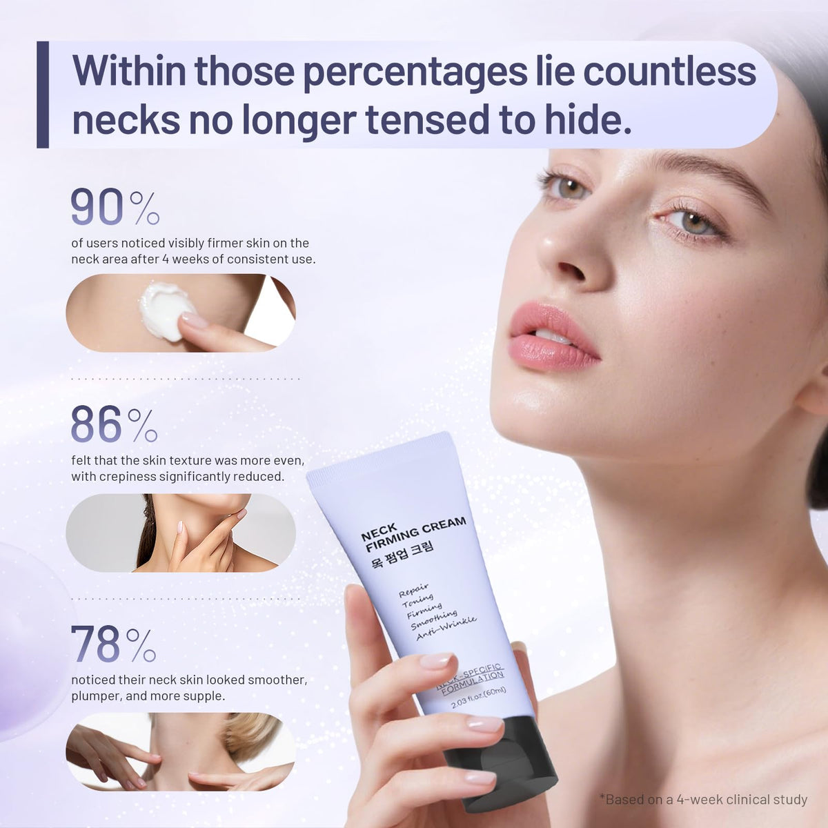 ZZILME hyaluronic acid plumping suggests deep hydration and smooth texture.